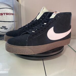 🆕 Nike	Zoom Blazer Mid SB 'Black Dark Gum' - Mens 9